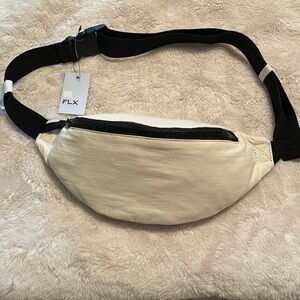 FLX light cream colour crossbody/fanny bag NWT * see description